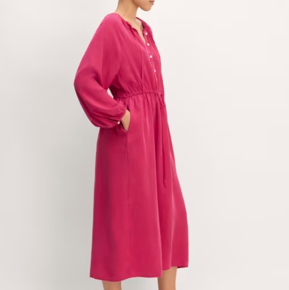 Nwt-Everlane The TENCEL™ Gathered Maxi Dress size XS